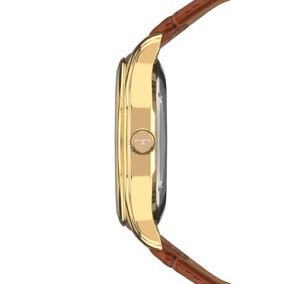 Relógio Technos Masculino Ref: 8n24aq/0x Automático Esqueleto Dourado