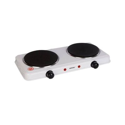 Fogareiro Elétrico 127v Fogão Portátil de 2 Bocas 2000w