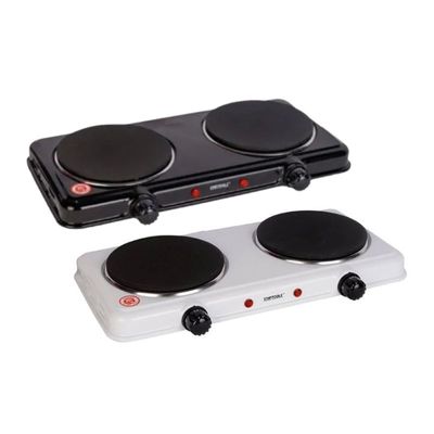 Fogareiro Elétrico 127v Fogão Portátil de 2 Bocas 2000w