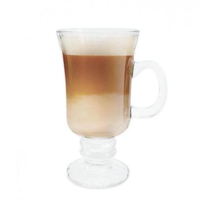 Kit 6 Taça Cappuccino Chocolate Café Irish Coffe 220ml Lyor