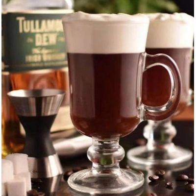 Jogo 6 Caneca Taça Cappuccino Café Irish Coffe 220ml - Lyor