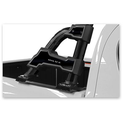 Santo Antonio Hilux 2016 a 2025 Preto STR Sem Grade
