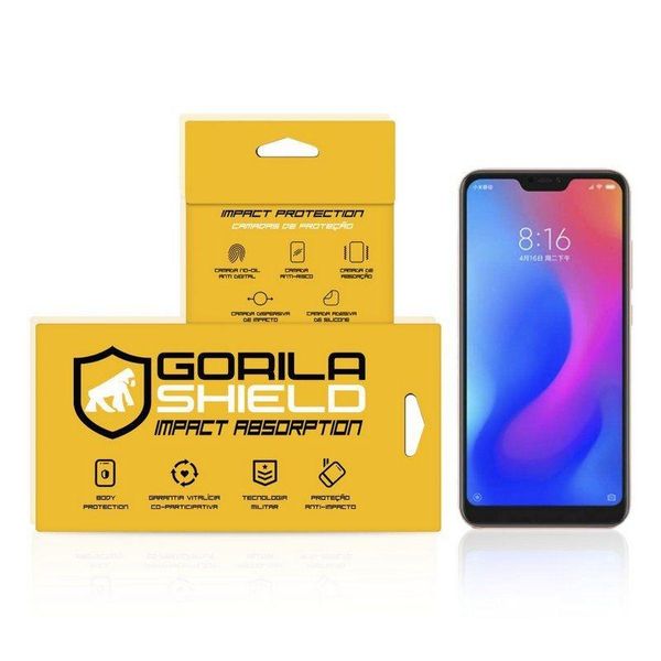 Película de Vidro Dupla para Xiaomi Redmi 6 Pro - Gorila Shield