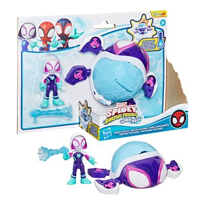 Mini Boneco Spidey Com Veiculo E Amigos Sortido Hasbro