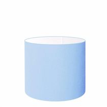 Cúpula Abajur Cilíndrica Cp-7012 ø30x25cm Azul Bebê