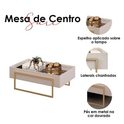 Mesa De Centro Ambiente Suri Bali – Dj Móveis