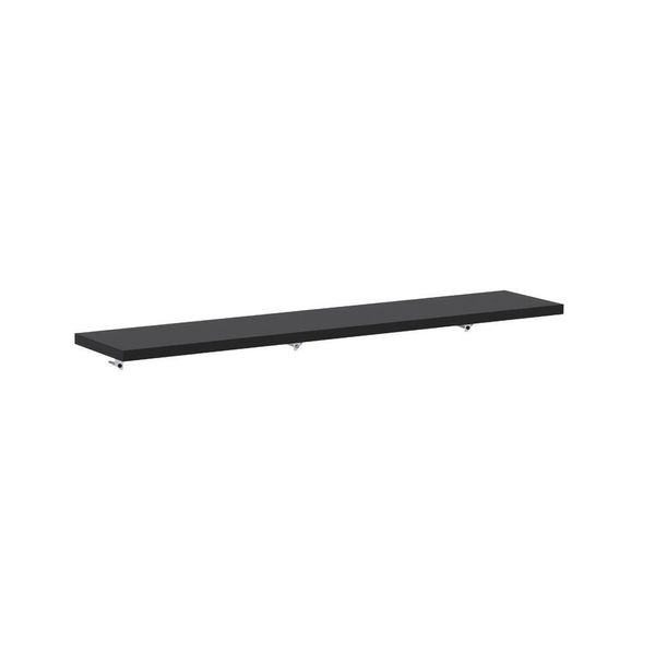 Prateleira De Parede 1200x250mm Preto
