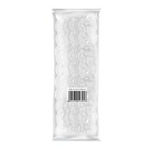 Bordado Inglês de Poliéster Nybc CTL102 2cm com 13,70m Branco