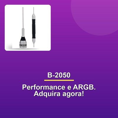 Antena Móvel Aquário B-2050 Bobina Central