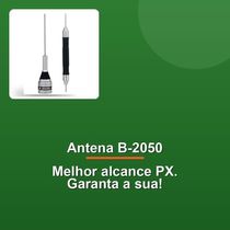 Antena Móvel Aquário B-2050 Bobina Central