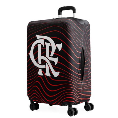 Capa de Mala Média Flamengo CRF Oficial Preta M / Preto