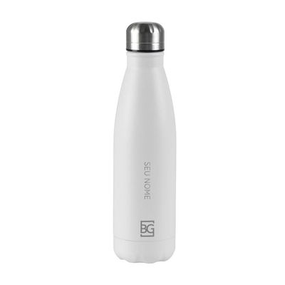 Garrafa Térmica Colors Dual 500ml Branca U / Branco