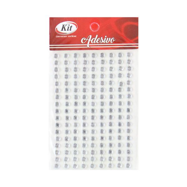 Adesivo Strass 4mm Cristal