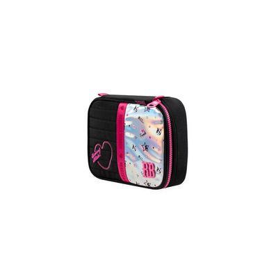 Estojo Box Feminino Grande Rebecca BonBon Preto U / Preto
