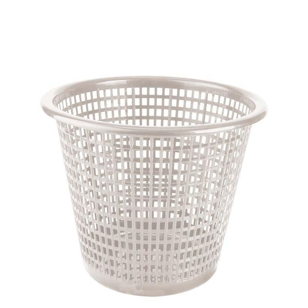 Lixeira Plástica Vazada 5L Branca Antigo Mor