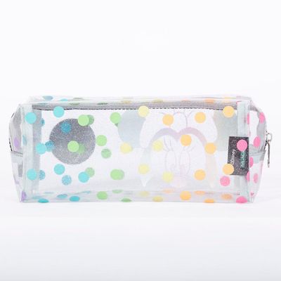 Estojo Escolar Feminino Minnie Rainbow Colorido U / Colorido