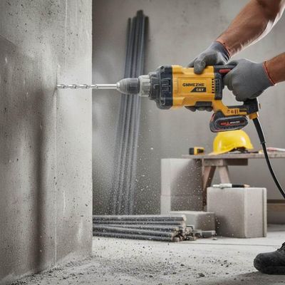 Jogo 8 Peças Brocas de Furadeira para Concreto Tramontina Master Manutenção Construção