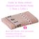 Kit ( 2 ) Toalha de Banho KazzaVip Infantil 100% Algodão Jacquard Barra para Bordar Funny Rosa