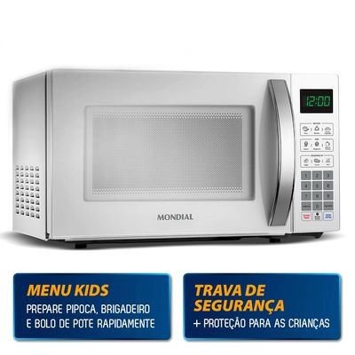 Micro-ondas Mondial MO-01-21-W 21 Litros Branco - 220V