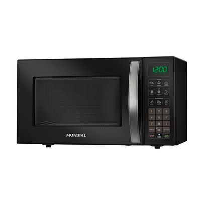 Micro-Ondas, Mondial, Preto, 1400W, 110V - MO-02-34-B