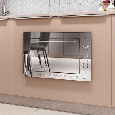 Forno Elétrico De Embutir Digital Mueller 50 Litros Espelhado MFE50L 220V