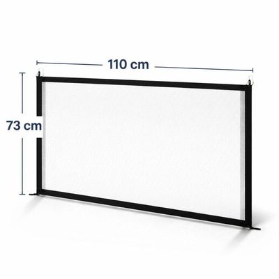 Tela Rede Protetora Pet Cães Gatos 110x73cm Removível Porta