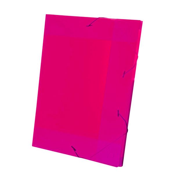 Pasta Aba Elástico Dello Line Lombo 2cm Rosa 33,5x23,5cm