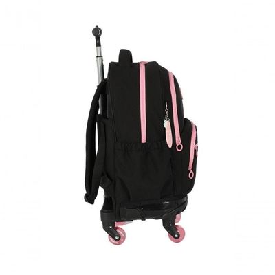 Mochila Com Rodas Up4you By Luara Preto - Unico Preto