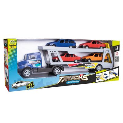 Caminhão Cegonheira Samba Toys Mini Truck - Item Sortido