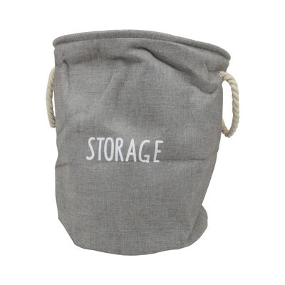 Cesto de Roupa Le com Alça de Corda 35x45cm - Item Sortido