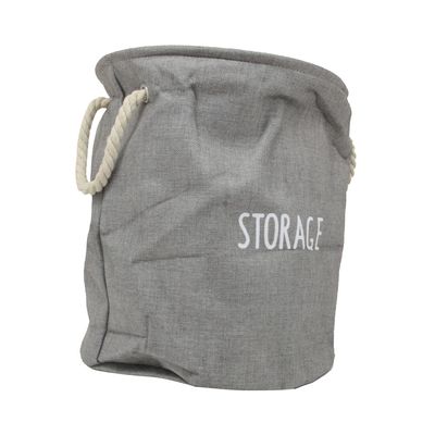 Cesto de Roupa Le com Alça de Corda 35x45cm - Item Sortido