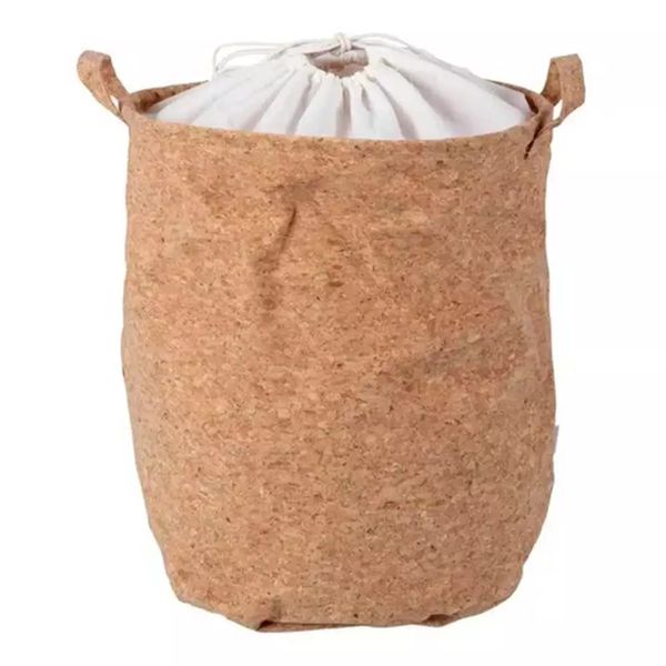 Cesto de Roupa Le Cortiça com Alça 35x45cm Cesto de Roupa Le Cortiça com Alça 35x45cm