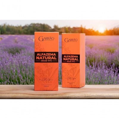 Kit 2 Colônias Alfazema Garrão 120ml E 250ml