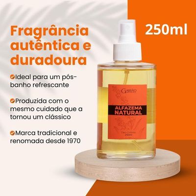 Kit 2 Colônias Alfazema Garrão 120ml E 250ml