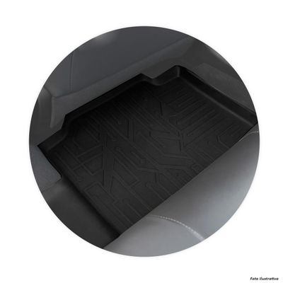 Jogo de Tapete Tera 2025 2026 Tipo Bandeja Preto