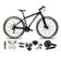 Bicicleta Aro 29 Absolute Nero 5 Câmbios Shimano Altus 24v Freio Hidráulico Garfo C-trava preto Tam: 15