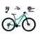 Bicicleta Aro 29 Absolute Hera Feminina Câmbios Shimano Altus 27v Freio Hidráulico K7 Garfo C-trava Verde Tam: 15