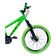 Bicicleta Aro 26 Gta Rebel Freeride Downhill 21v Rodas Vmaxx Dh Freio A Disco Pneu Flame Verde