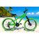 Bicicleta Aro 26 Gta Rebel Freeride Downhill 21v Rodas Vmaxx Dh Freio A Disco Pneu Flame Verde