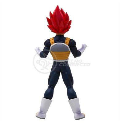 Boneco Vegeta Super Sayajin God Dragon Ball Z Super - 20Cm