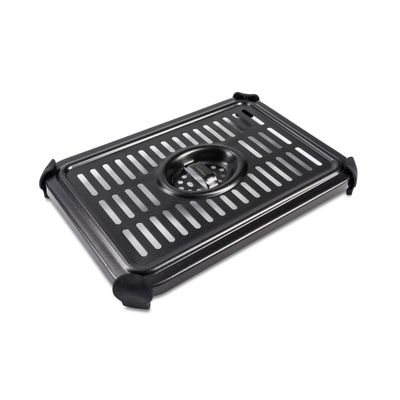 FRITADEIRA HAMILTON BEACH DUAL AIR FRYER DUPLO CESTO PRETO 8L 127V