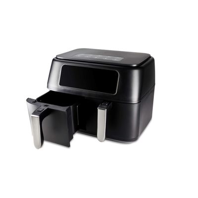 FRITADEIRA HAMILTON BEACH DUAL AIR FRYER DUPLO CESTO PRETO 8L 127V