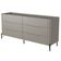 Cômoda Para Quarto Closet Orgânica 6 Gavetas Pés Industrial Preto Bliss I03 Grigio - Lyam Decor