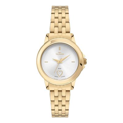 Relógio Technos Feminino Ref: 2035ncx/1k Fashion Dourado