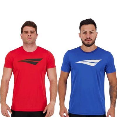 Kit 2 Camisetas Penalty X Masculina M / Azul e Vermelho