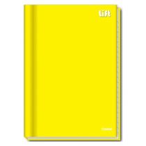 Kit 10 Cadernos Brochura Grande 1 Matéria 80 Folhas Lift Credeal Amarelo