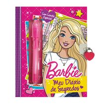 Meu Diário de Segredos Ciranda Cultural Barbie 96 Folhas