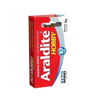 Adesivo Araldite Hobby 10 Min. 16gr - Tekbond