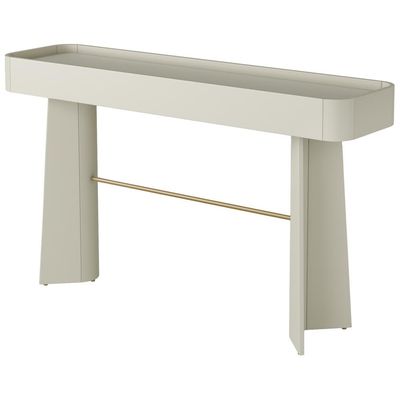 Aparador Para Sala De Estar Orgânico Industrial Alef I03 Luna Dourado - Lyam Decor