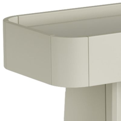 Aparador Para Sala De Estar Orgânico Industrial Alef I03 Luna Dourado - Lyam Decor